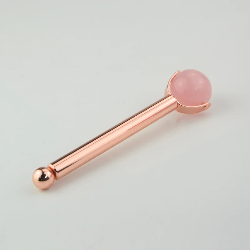 2020 Beauty DIY Detachable Rose Quartz jade roller for face