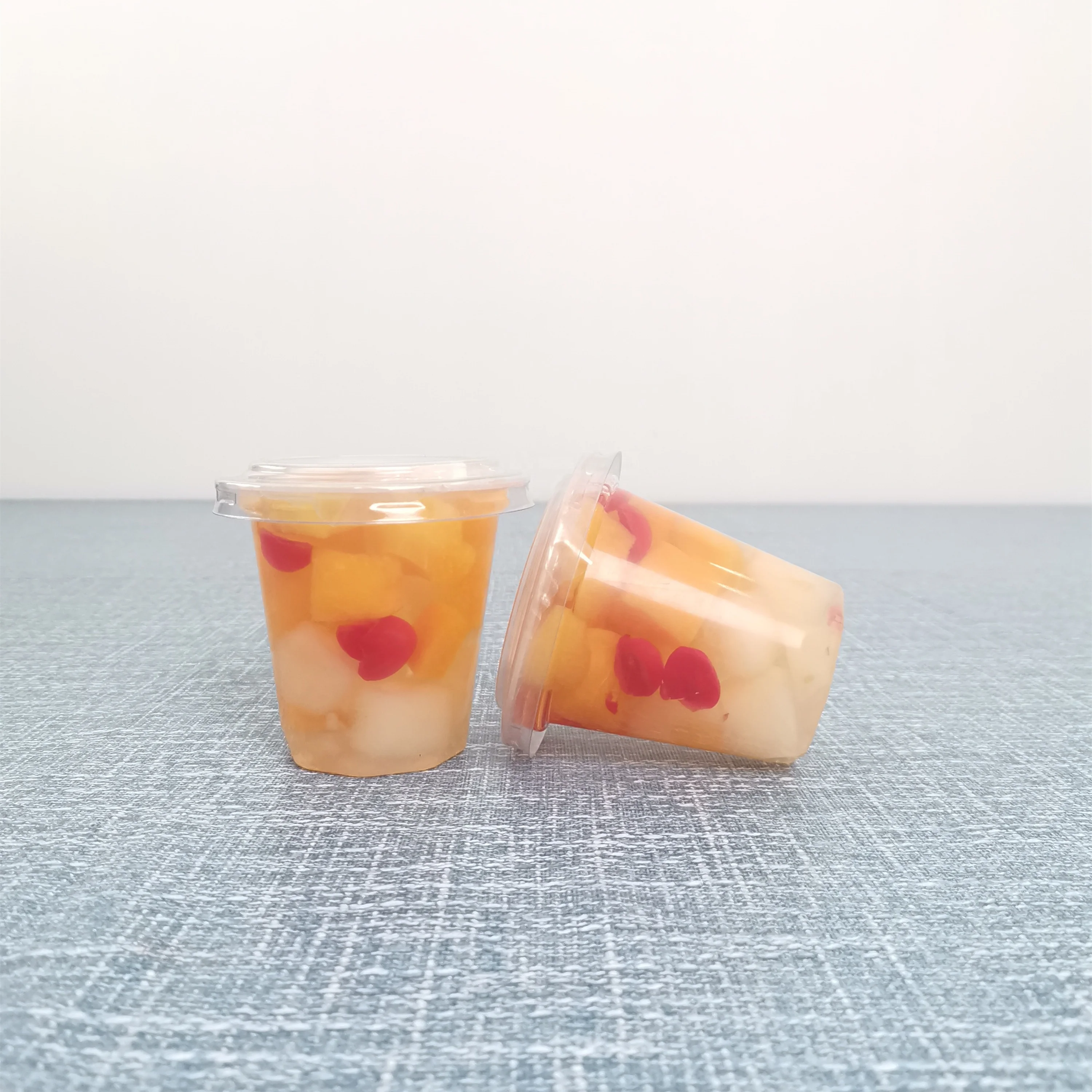 Смешанные фрукты вишни в сиропе 227 г, консервированные фрукты в сиропе