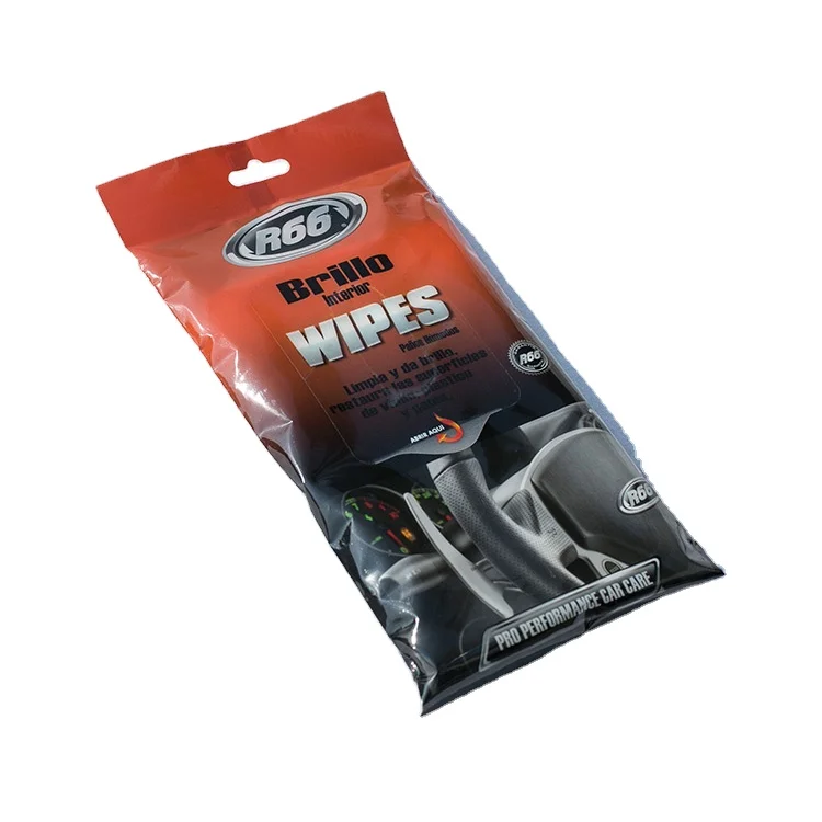 Factory wholesale Carglasses Cleaning wipes Car Interior Cleaner Wet Wipes Car