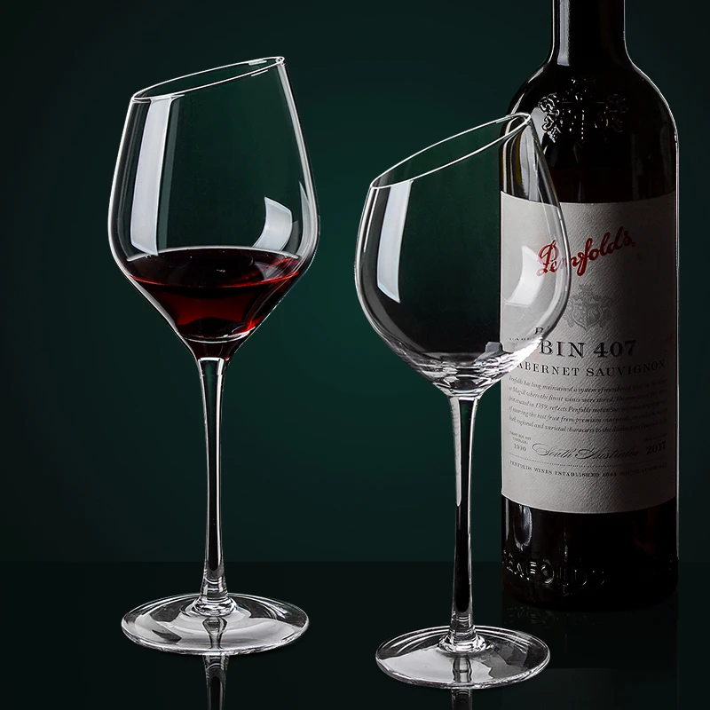 European Style Clear Crystal Red Wine Decanter Crystal Champagne Flutes Crystal Red Wine Glass with Customized Box Packaging