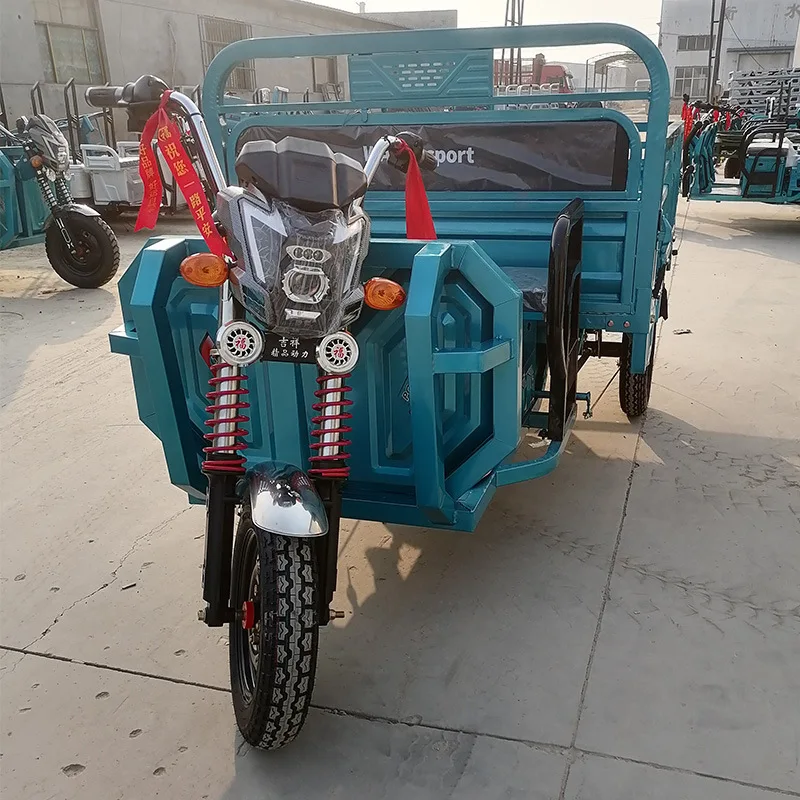 Adult Utv Recreational Vehicle Heavy Load High Speed Large Size Motor Fo Electric Cargo Tricycle