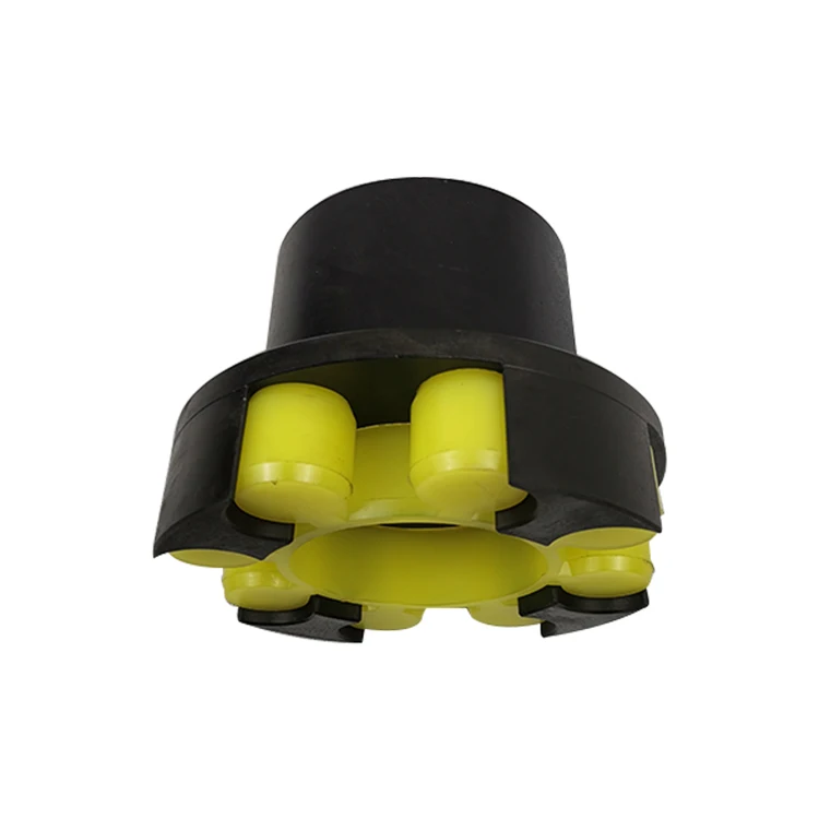 High torque transmission efficiency drive shaft jaw flexible coupling for reducer gearbox