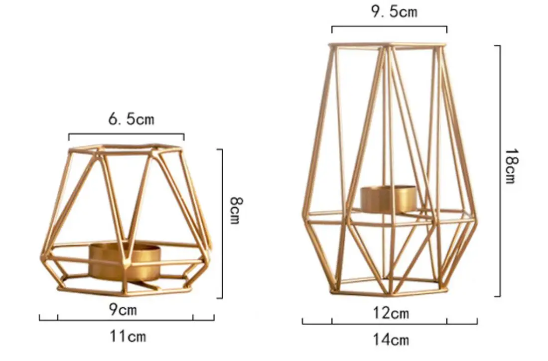 Mid Wrought Medieval Custom Home Vintage Colored Party Wholesale Sweat Iron Candle Holder