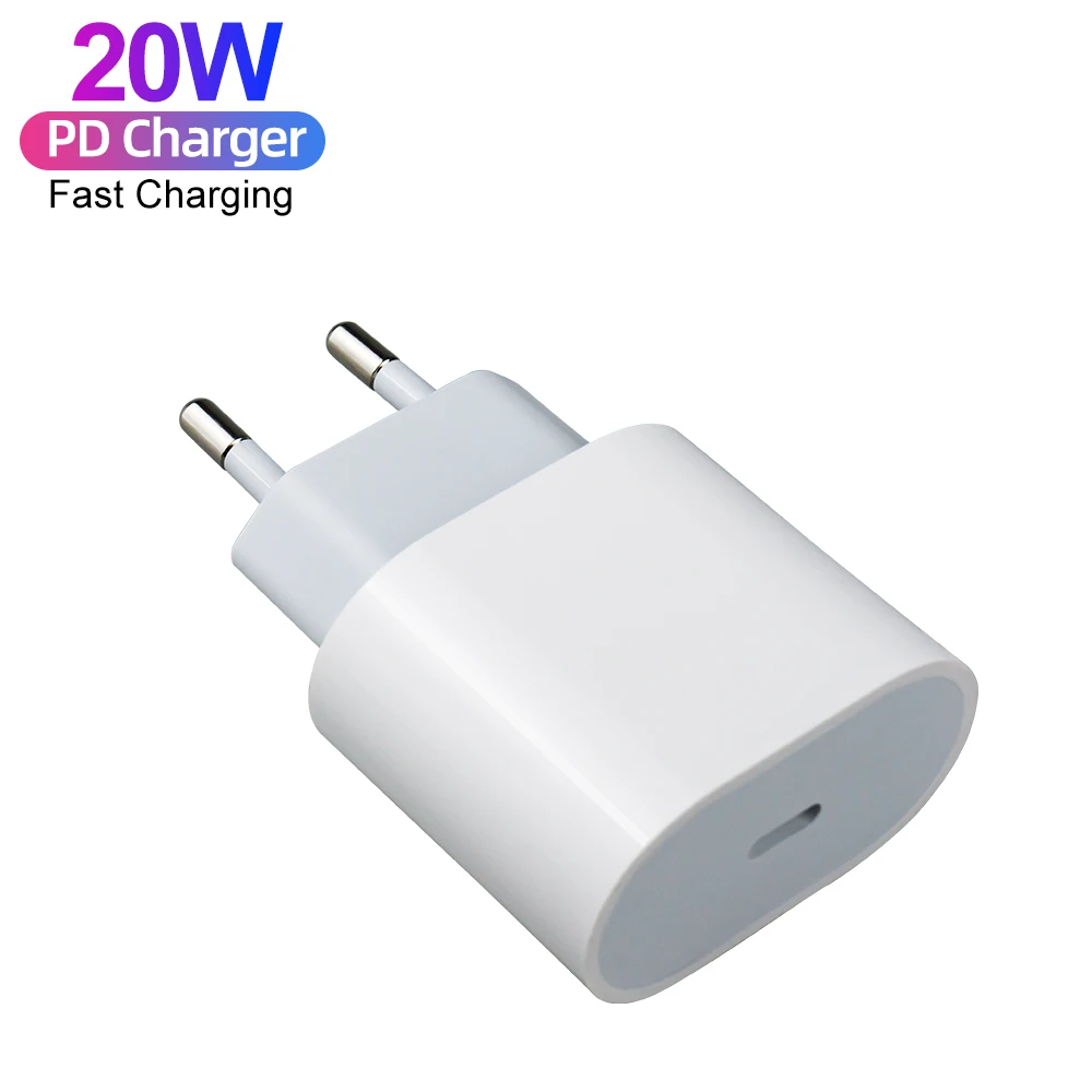 20W Original Fast Pd Charger USB Type C Wall Plug Usb-c Power Adapter For Apple iPhone 12 13
