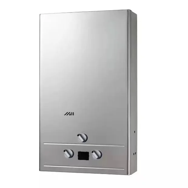 Корпус из нержавеющей стали 6l-24l со светодиодом для обеспечения температурной безопасности, сжиженный природный газ, водонагреватель для ванной и душа