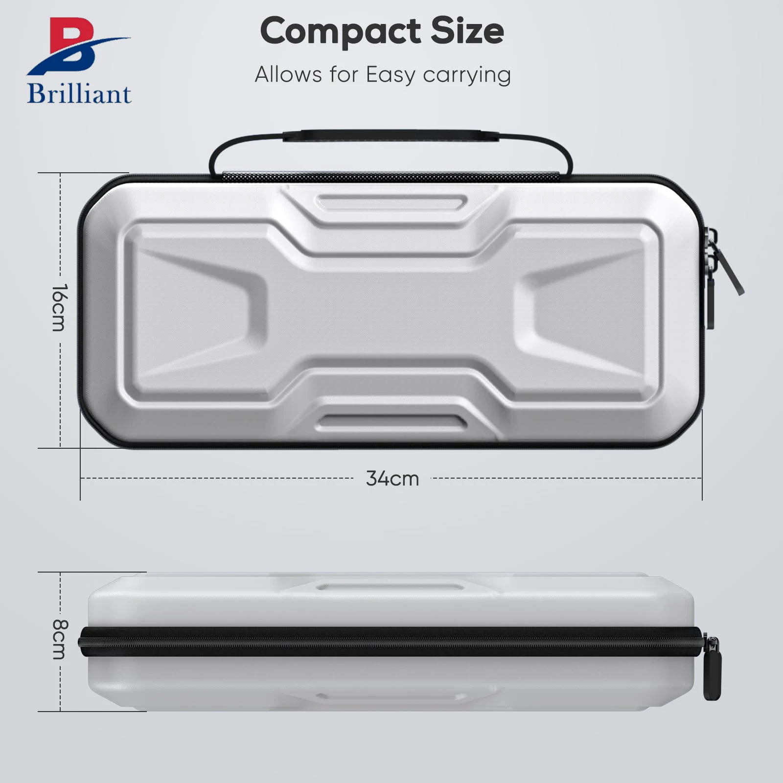 Brilliant customized Carrying Case For PlayStation Portal Remote Player Protective EVA Hard Shell Portable Carry Handbag for ps5