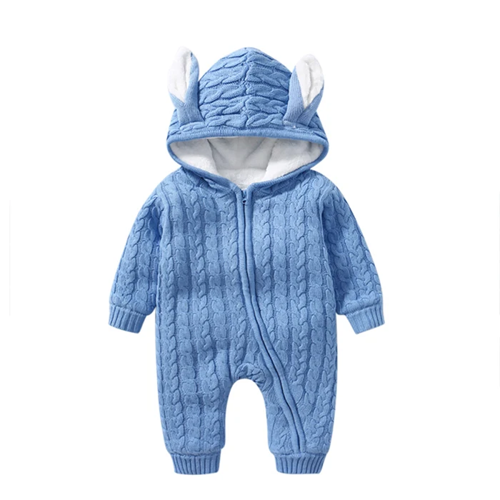 
Boutique Baby Longsleeve Rompers knit Cotton Toddler Clothing Romper 