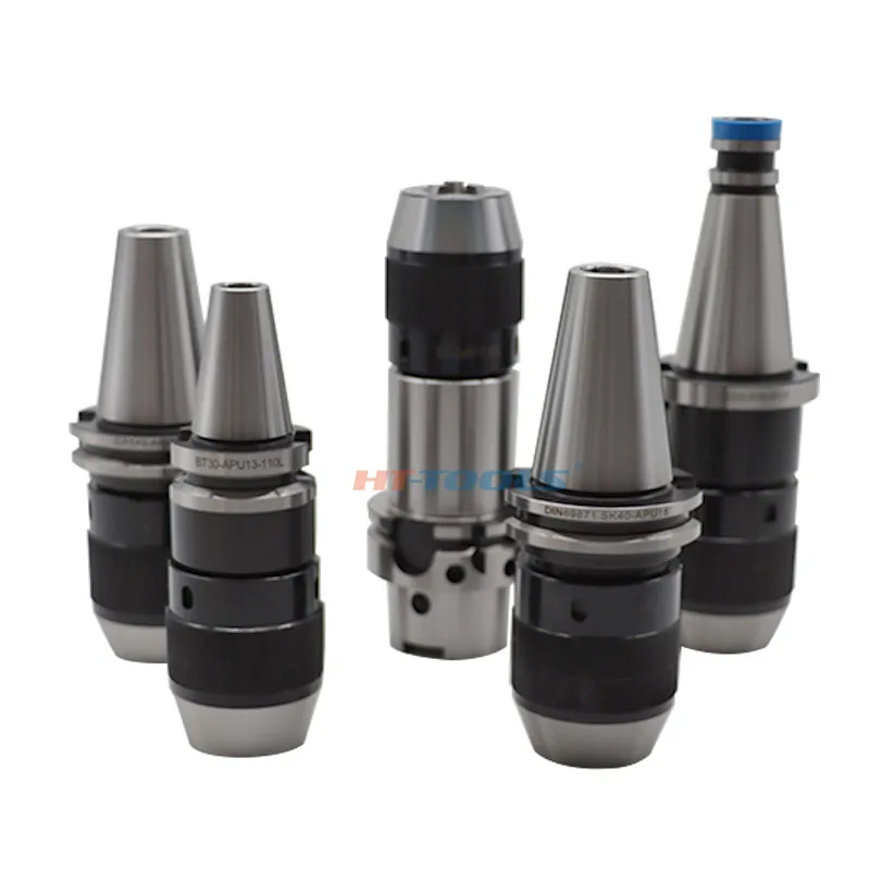 Customized BT Solid Drill Chuck Arbors BT50-APU13 BT50-APU16 BT50 Tool Holder
