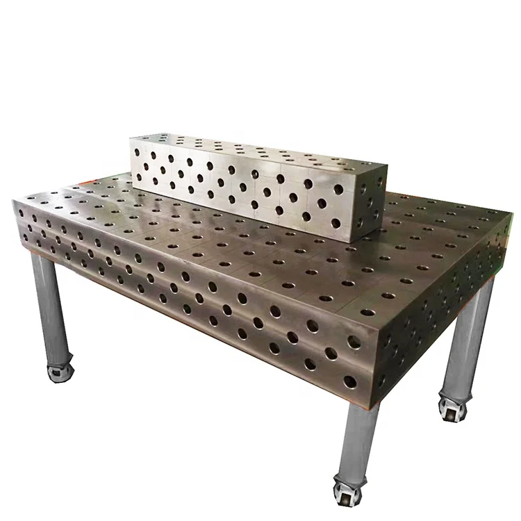 High quality Welding Table Cast Iron 3d welding platform with fixture Accessories Steel