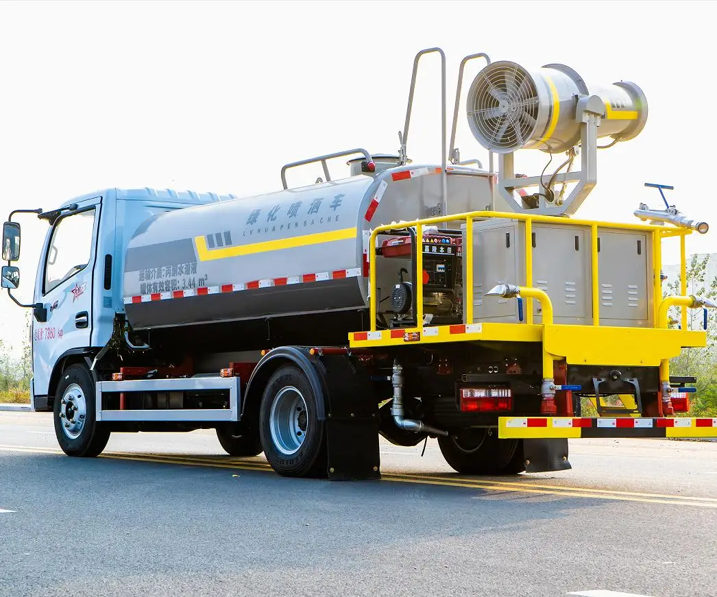 Dongfeng Dolica 4m³ diesel spray car dust suppression car manufacturers direct sales