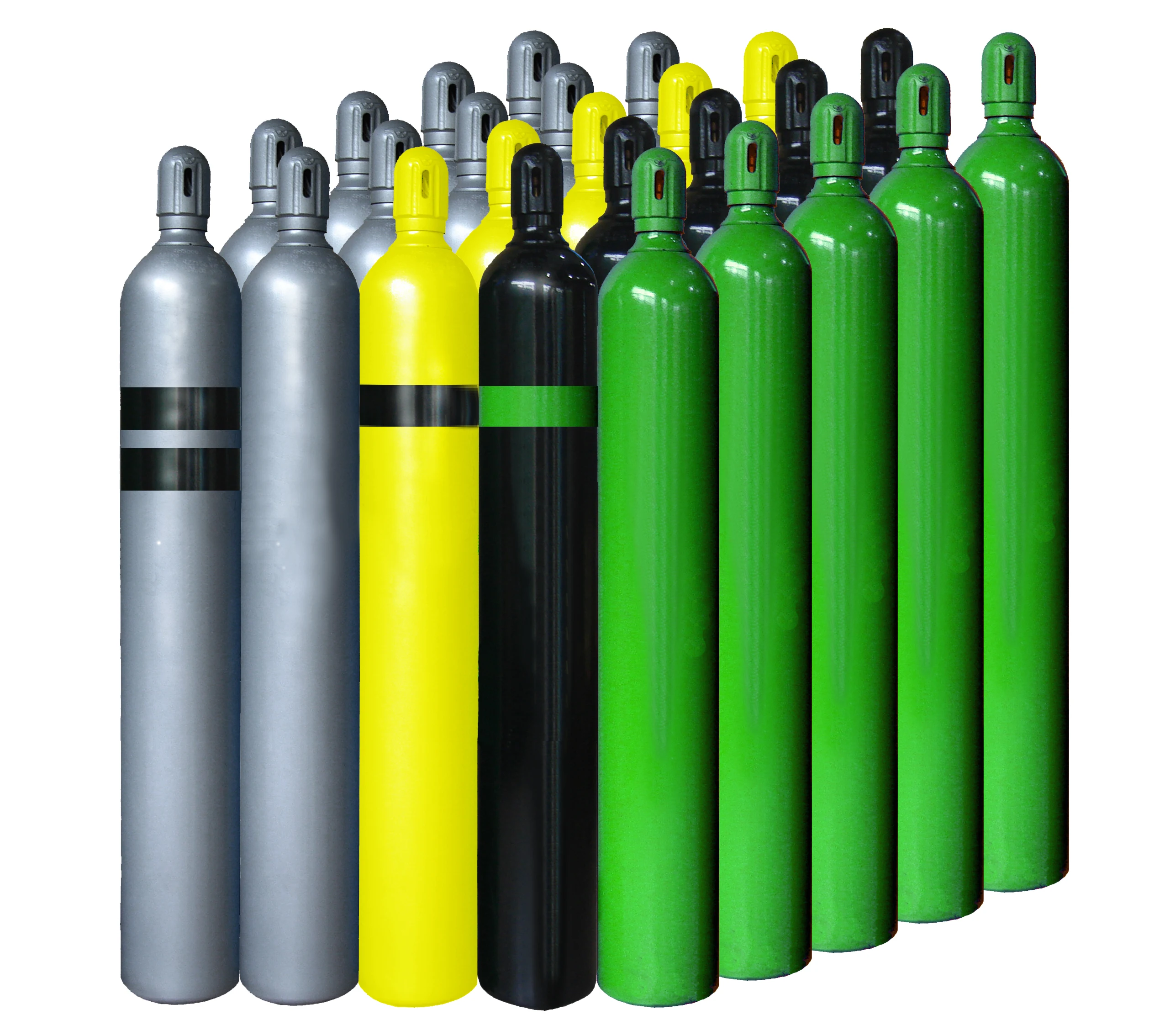New China Manufacturer Nitrogen Gas Storage Cylinder Oxygen Cylinder Handle Gas Cylinder Nitrogen