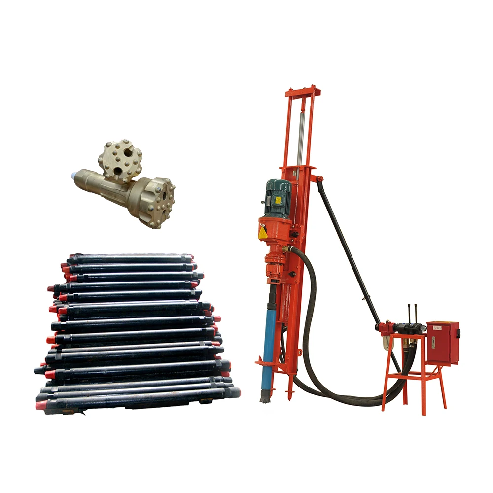 Low Investment Surface Drill Rig Big Hole Dth Drilling Machine Road Drilling Machine