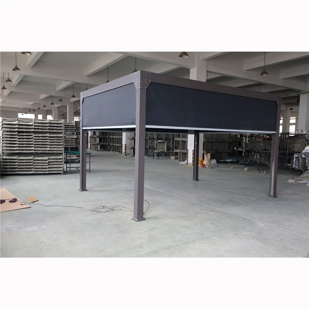 Youya new model function gazebos wholesale aluminium hardtop metal frame gazebo tent