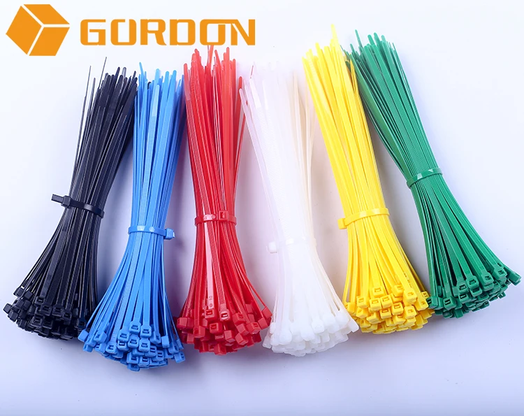 
Test approved nylon 66 material nylon self-locking cable tie Zip cable tie Produced by the strength factory 