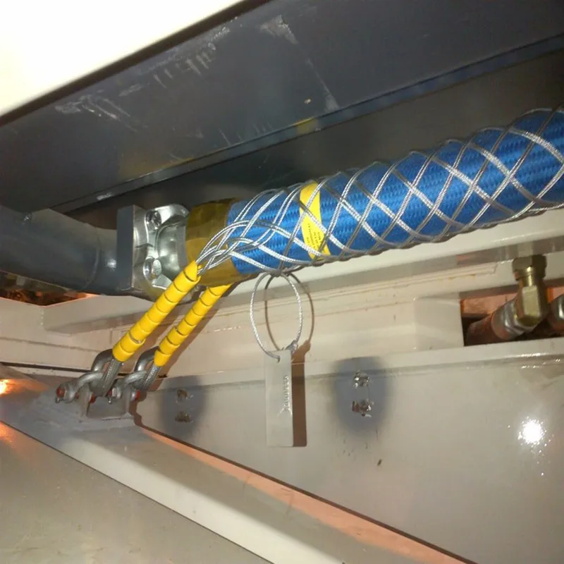 top quality factory directly hoisting grip Cable Pulling Socks Cable Easily operated cable clamp Wire Rope Grip