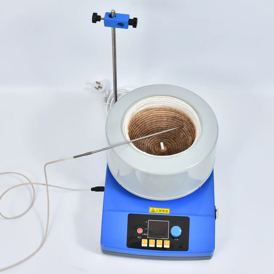 Vacuum Distillation Lab Glassware Set Flask Heating Mantle with Stir 5 L 220V for Short Path Distillation In Stock