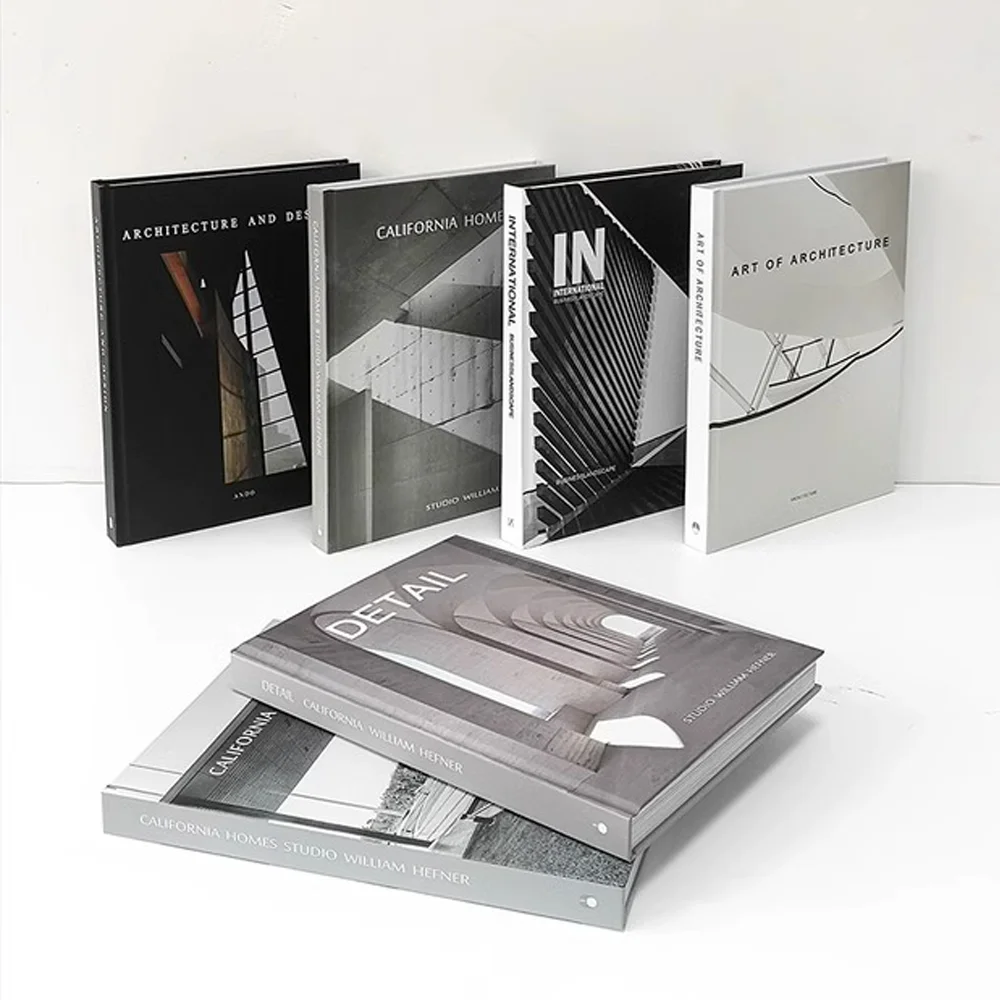 Modern Simple Fake Book Decoration Simulation Book Decoration Photo Props Bookcase Study Model Room Desktop Decoration
