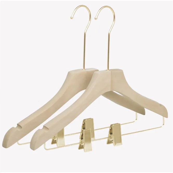 Professional factory machine making non slip wooden suit hangers for clothes
