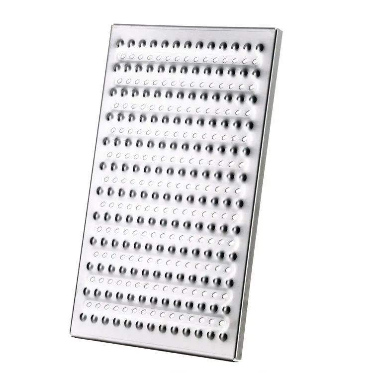 Outdoor trench floor drains metal steel grating trench drain cover heavy duty steel grating trench drain