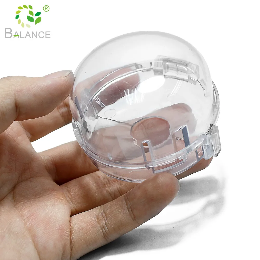 Baby Proofing Oven Cover Lock Baby Safety Protector Transparent Gas Cooker Cover Lock Kitchen Stove Knob Cover