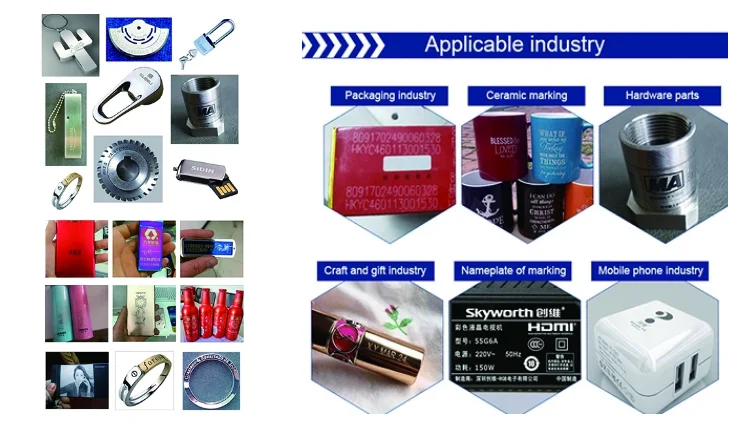 JW portable smart fiber laser marking machine for pigeon ring