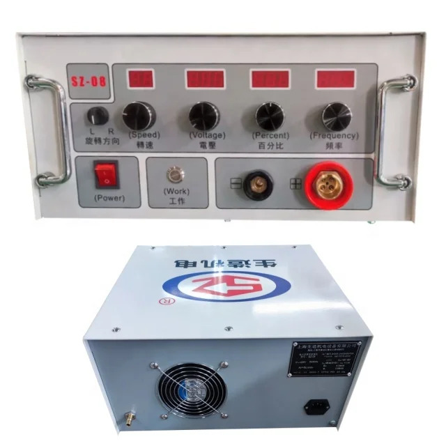 SZ-08 electric spark cold welding machine for ductile iron casting defects welding repair