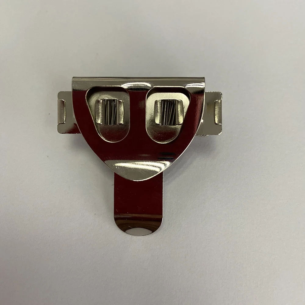 Metal Stainless Steel Clip pen holder with springs for Triple pen