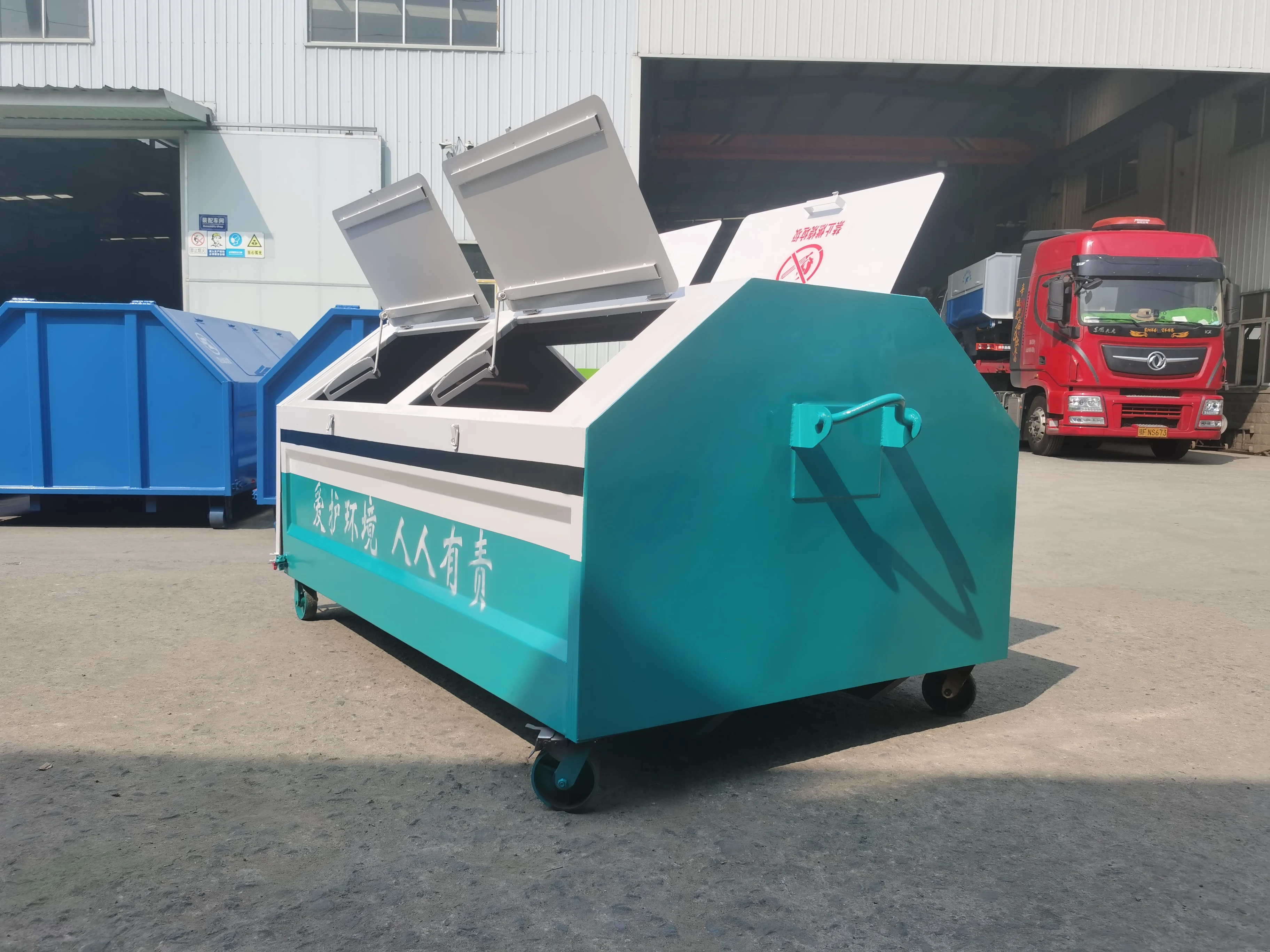 Garbage Truck Product Category Waste Container or Refuse Box