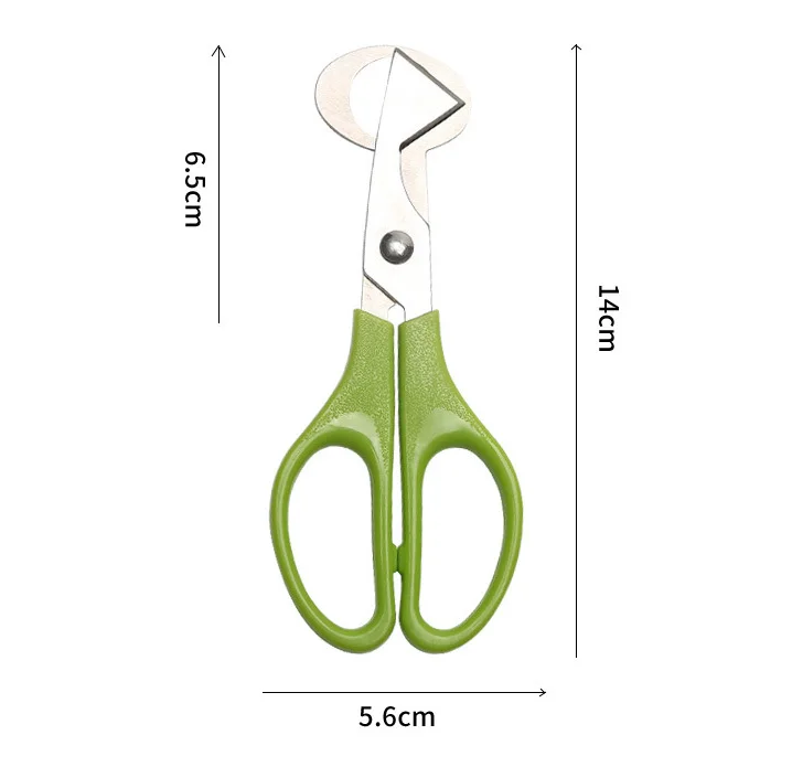 Wholesale Price Hot Sale Plastic Handle Kitchen tool Kitchen Scissors Quail Egg Scissors