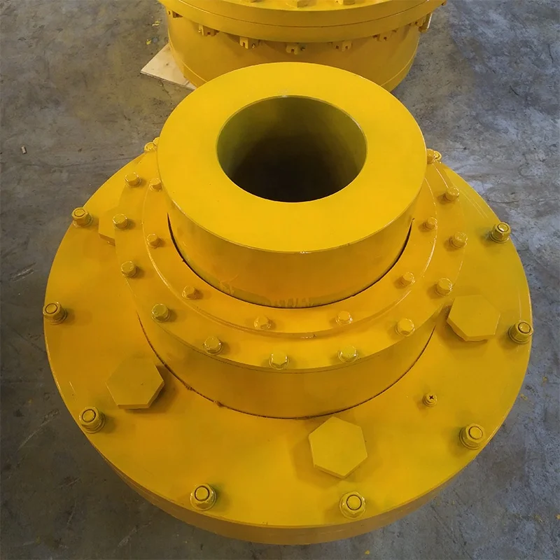 High quality alloy steel high torque flexible rigid drum gear coupling for rolling mill