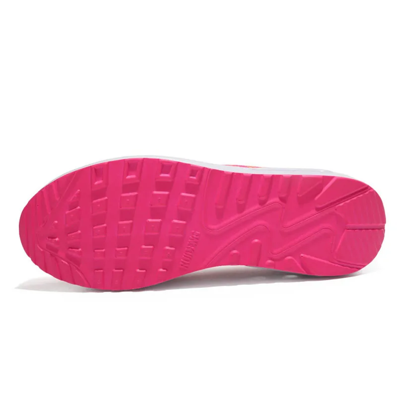 RUIDENG Free Shipping Knit Upper PU Air Cushion Sole Chaussures-Femme-Talon Sexy Breathable Casual Sho Alr  Korean Shoes