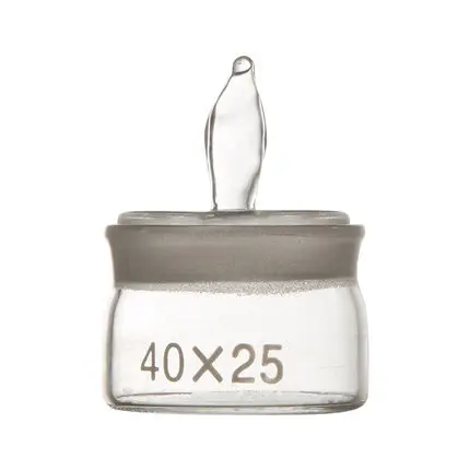 30*60mm Chemical Experiment Of Weighing And Measuring Bottle Sealing Glass Bottle