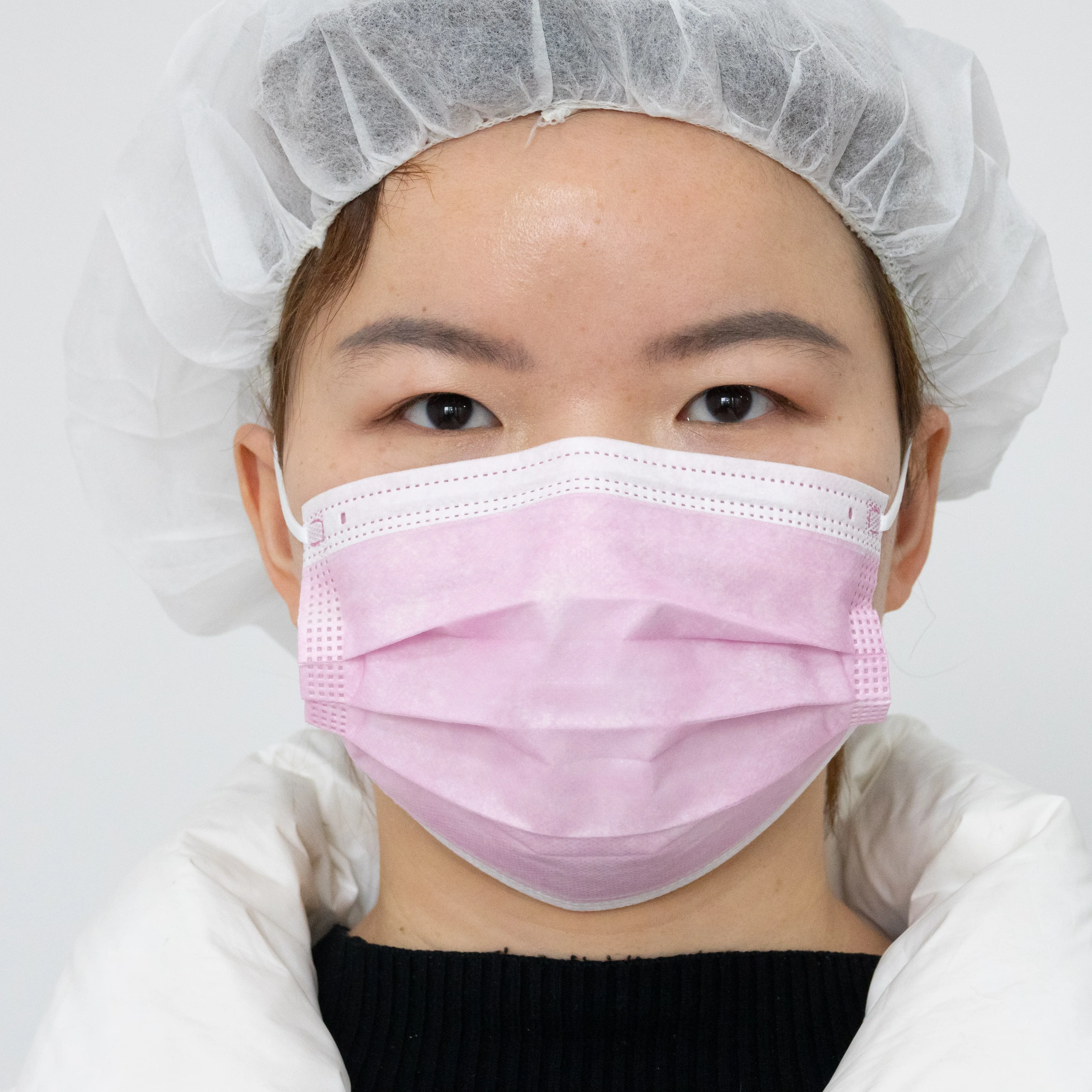Disposable 3ply medical face masks 510K ASTM  Level 1 2 3 surgical face mask PINK COLOR