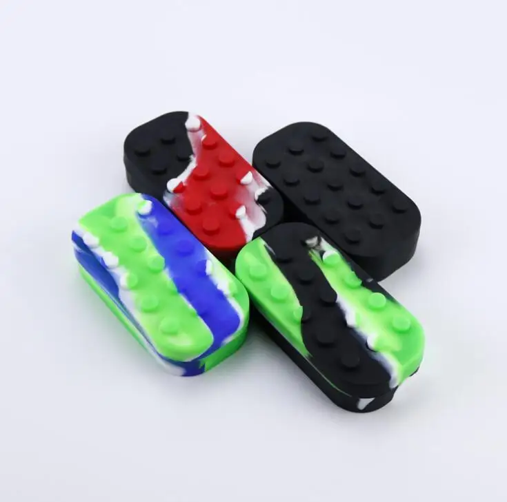 6+1 Large Silicone Container Wax Oil Concentrate Multi Use Storage Jars 34ml