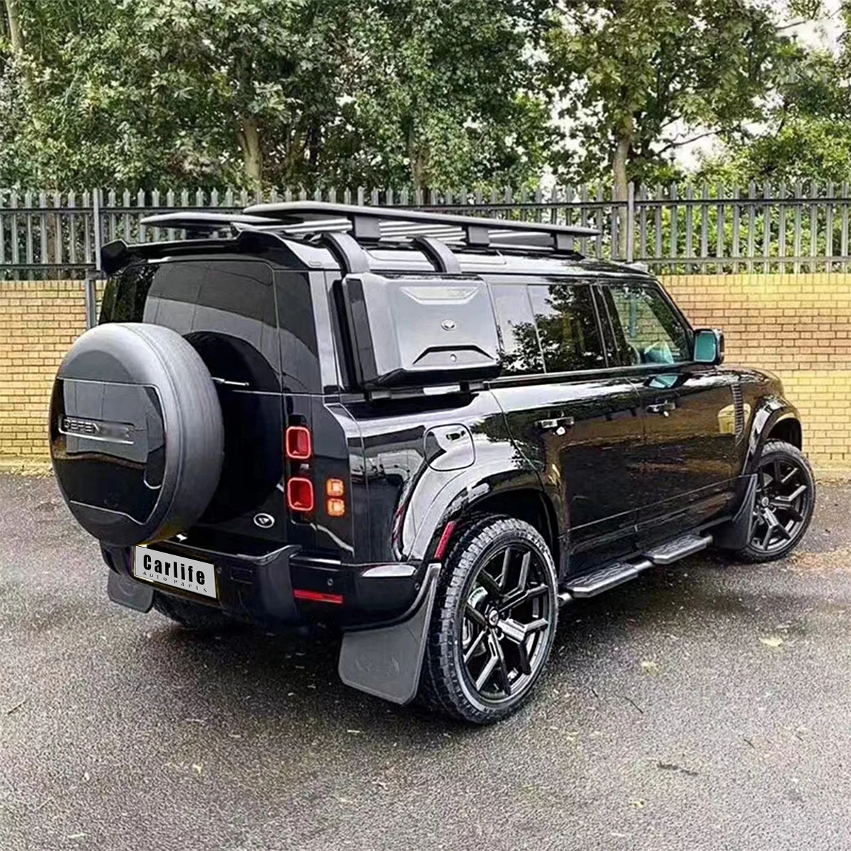 Автозапчасти задний спойлер из материала ABS для land rover defender 90/110 L663 2020 2021 2022 2023 года