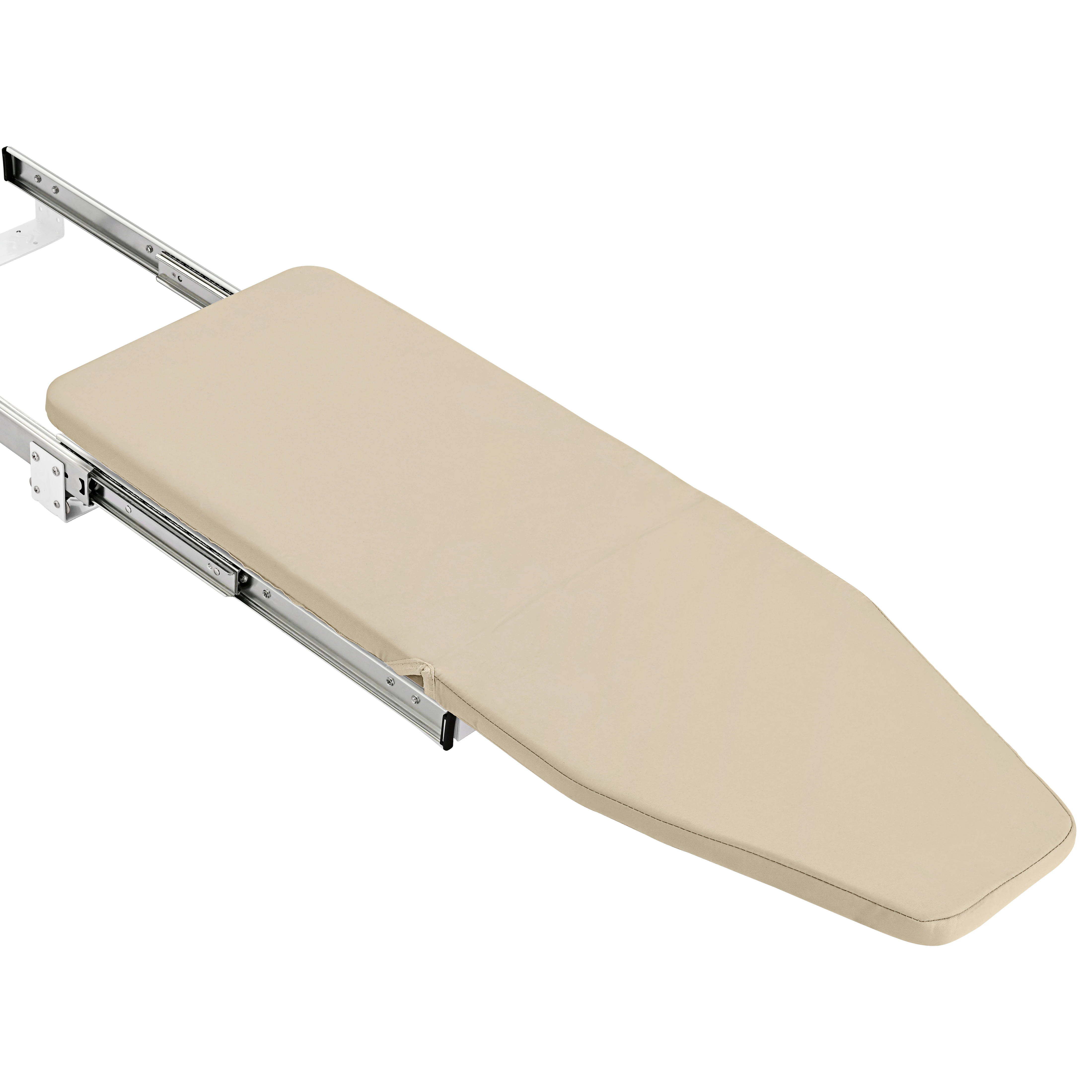 Factory Custom Hardware Wardrobe Folding For Hotel Clothes Storage Space Saving Cabinet Foldable Wooden Wall Mount Ironing Board