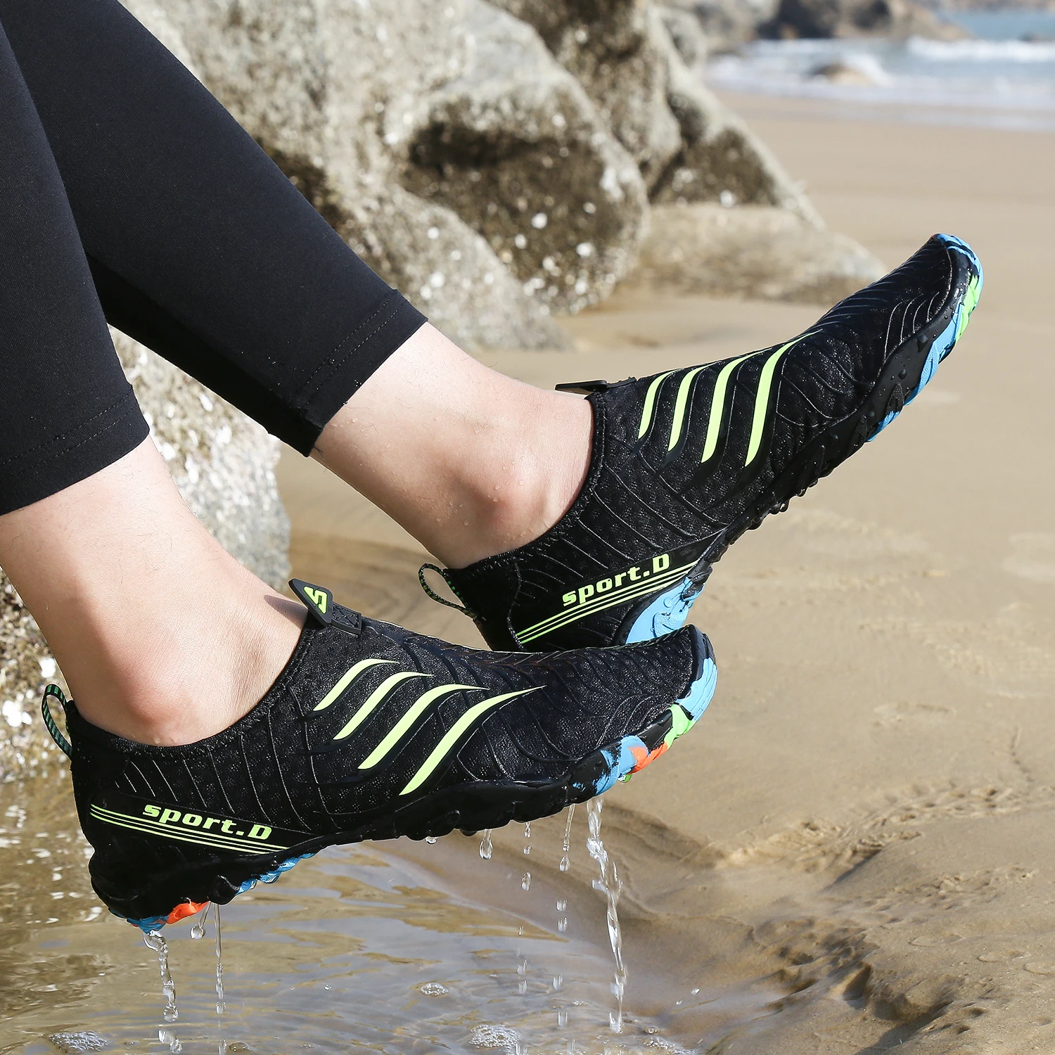 Saguaro Barefoot Quick-Dry Water Sports Aqua Pool Surf Fishing Shoes For Women Men