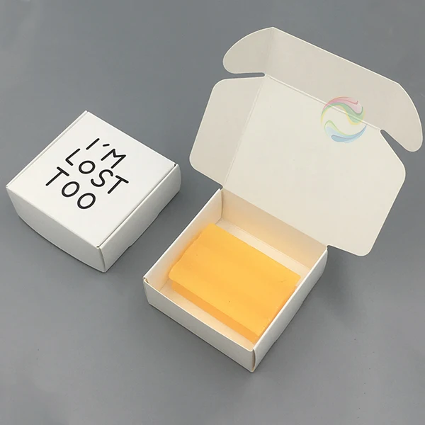 Wholesale Eco-friendly Custom Logo Paper Bath Handmade Soap Packaging