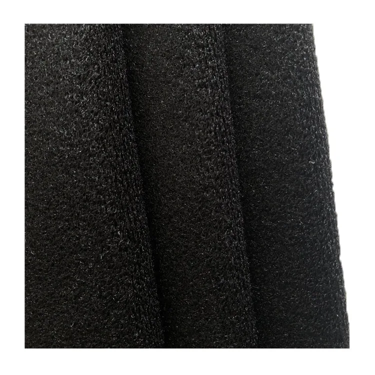  Warp Knitted Loop Fabric Brushed Nylon Spandex Elastic Plush