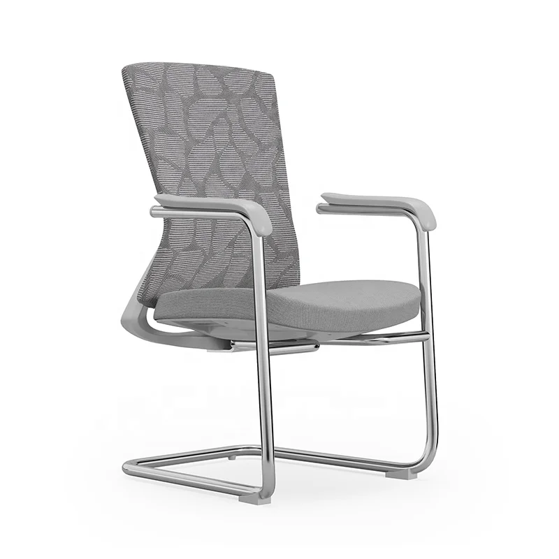 Ergohuman Modern Design Ergonomic Office Chair Full Mesh with Swivel Wire Control White Shell Grey Mesh Executive Home Use