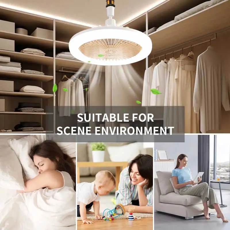 Factory Smart Lampara Ventilador De Techo Con Luz Ventilador De Techo Con Luz Y Control Remoto