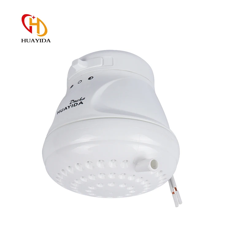 Cheap price 220v low water pressure tankless instant regadera electrica with pump