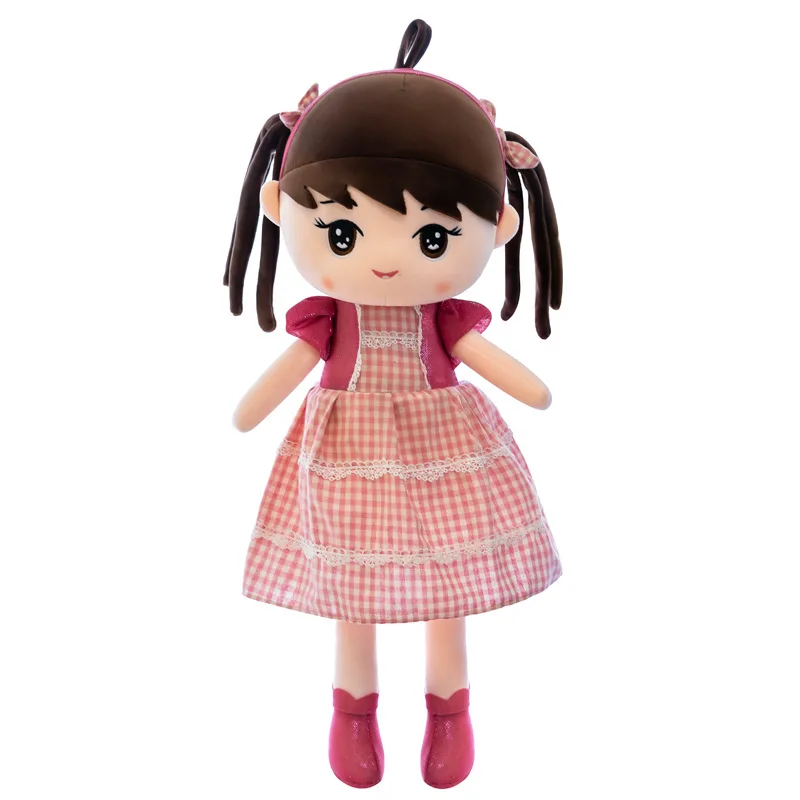 high quality 18 inch dolls kawaii cotton doll girl custom dolls plush toys for 12 years old