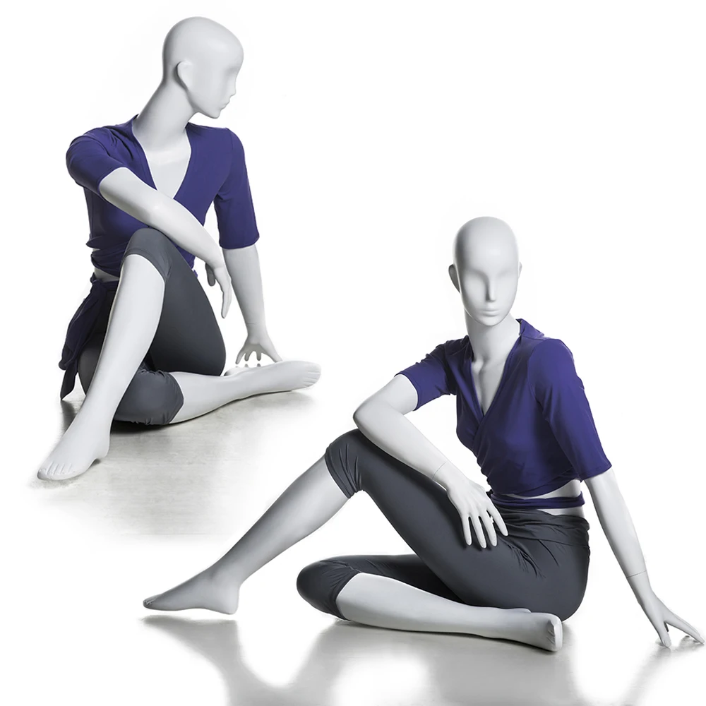 Abstract Yoga Girl Model Yoga Teacher Mannequin nangi girl YOGA 6