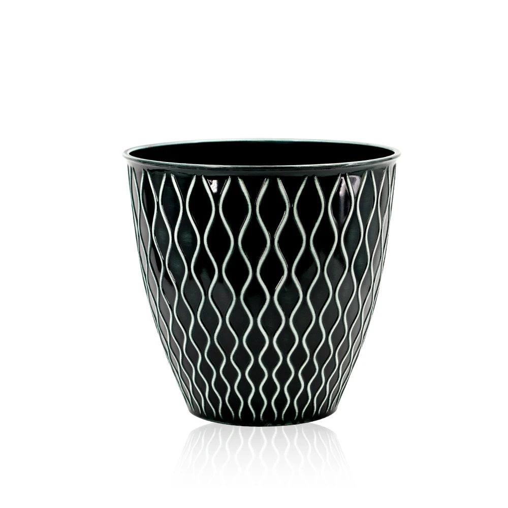 Factory outdoor garden modern wholesale planter plastic plant flower pot