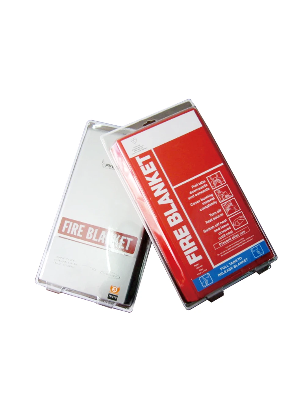 Quality Limited lowest price double sided silicone fire blanket with Certificate for vehicles using