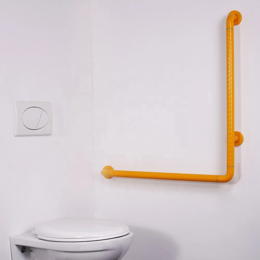 
colorfull grab bar L shaped toliet grab bar 
