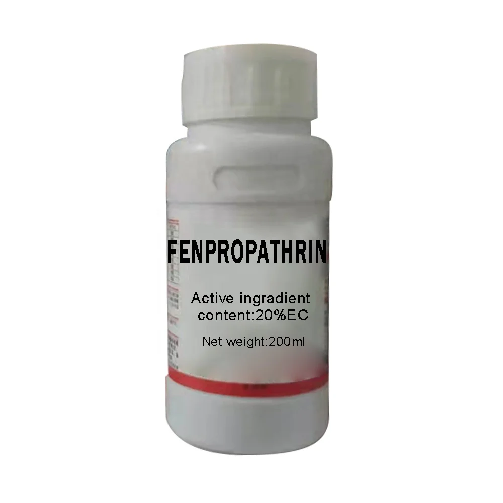 Agrochemical pesticides insecticides Fenpropathrin 20%  EC to control red spider citrus tree