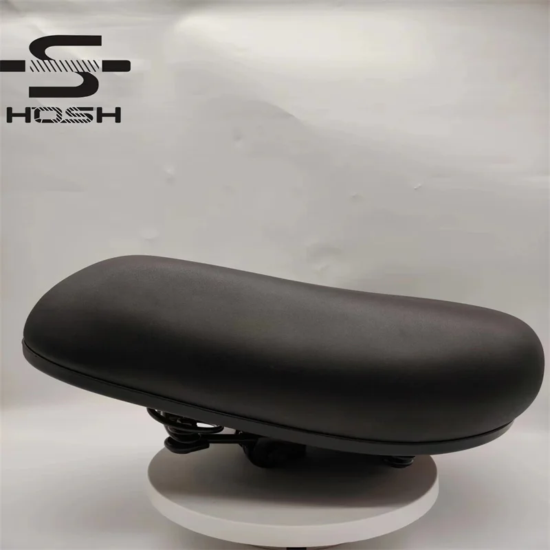 HOSH  Wholesale E-bike Saddle Comfortable Wide Cushion Cycling Seat  bicycle accessories with 4 Absorbing Shock Springs