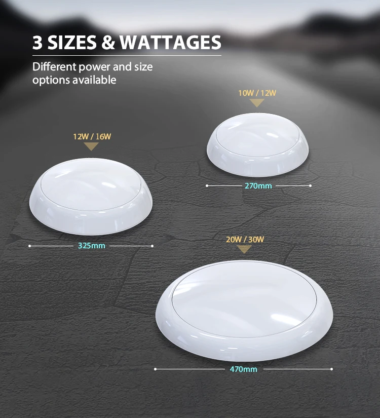 toppo UV Anti 150 LMW fluorescent bulkhead led light led motion sensor emergency ceiling light wall lights for home outdoor